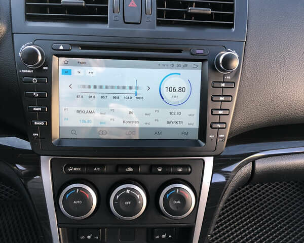 Черный Мазда 6, объемом двигателя 2 л и пробегом 119 тыс. км за 9200 $, фото 75 на Automoto.ua