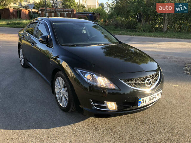 Черный Мазда 6, объемом двигателя 2 л и пробегом 119 тыс. км за 9200 $, фото 97 на Automoto.ua