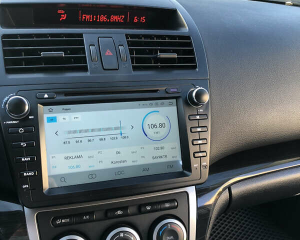 Черный Мазда 6, объемом двигателя 2 л и пробегом 119 тыс. км за 9200 $, фото 76 на Automoto.ua