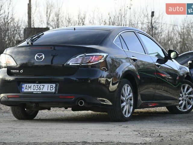 Черный Мазда 6, объемом двигателя 2.2 л и пробегом 321 тыс. км за 7500 $, фото 12 на Automoto.ua