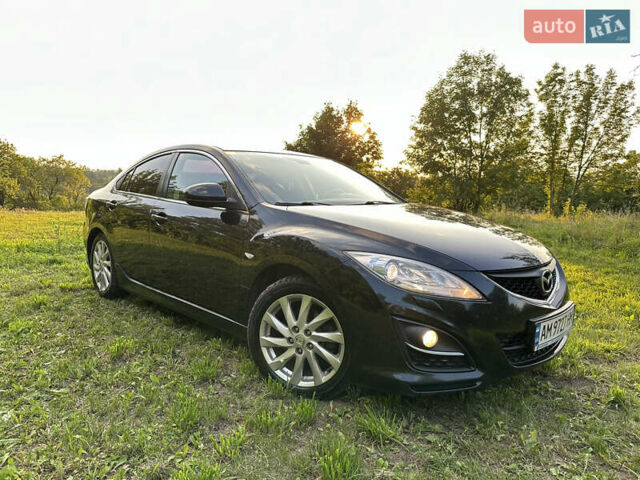 Черный Мазда 6, объемом двигателя 2 л и пробегом 247 тыс. км за 6950 $, фото 4 на Automoto.ua
