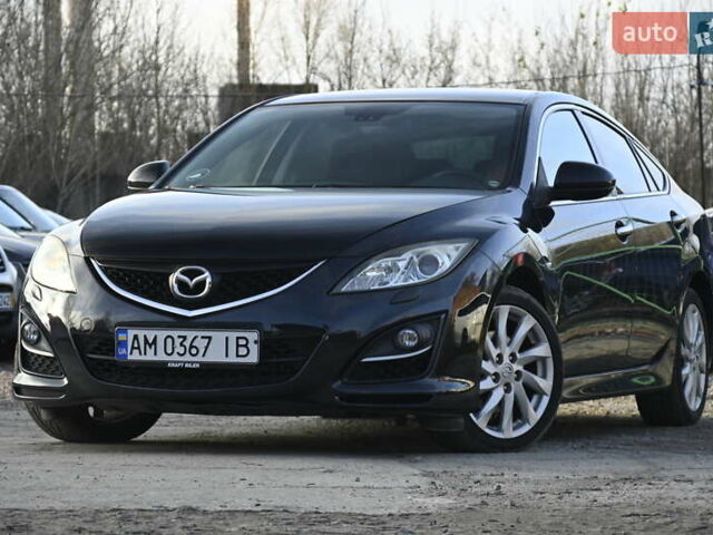 Черный Мазда 6, объемом двигателя 2.2 л и пробегом 321 тыс. км за 7500 $, фото 5 на Automoto.ua
