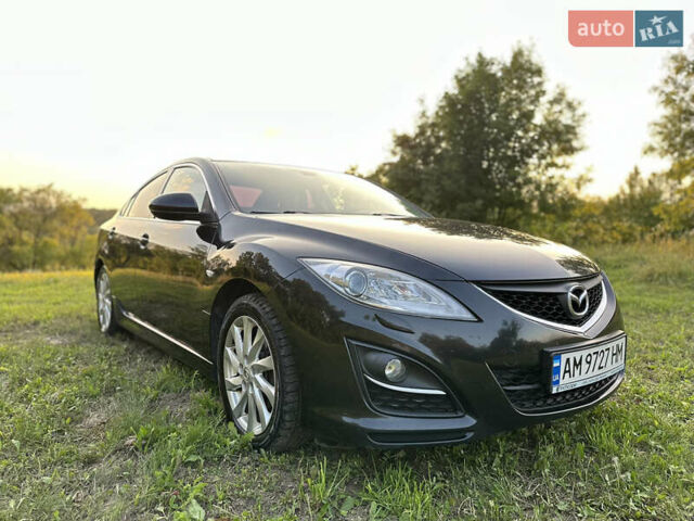 Черный Мазда 6, объемом двигателя 2 л и пробегом 247 тыс. км за 6950 $, фото 6 на Automoto.ua