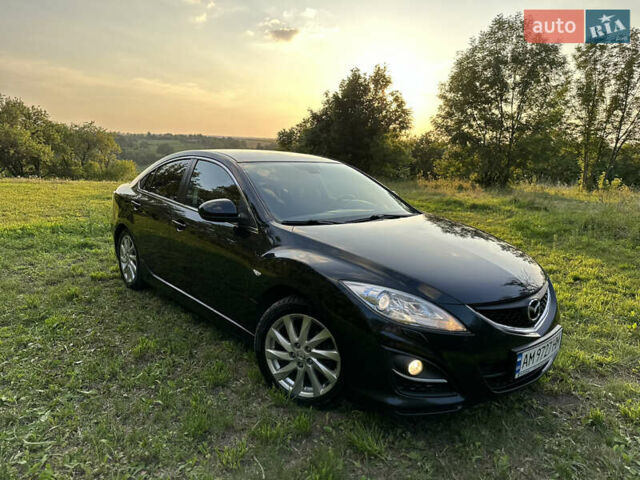 Черный Мазда 6, объемом двигателя 2 л и пробегом 247 тыс. км за 6950 $, фото 5 на Automoto.ua