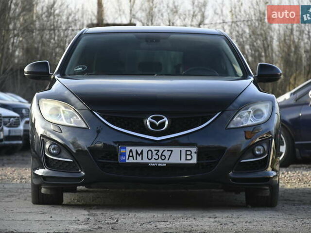 Черный Мазда 6, объемом двигателя 2.2 л и пробегом 321 тыс. км за 7500 $, фото 3 на Automoto.ua
