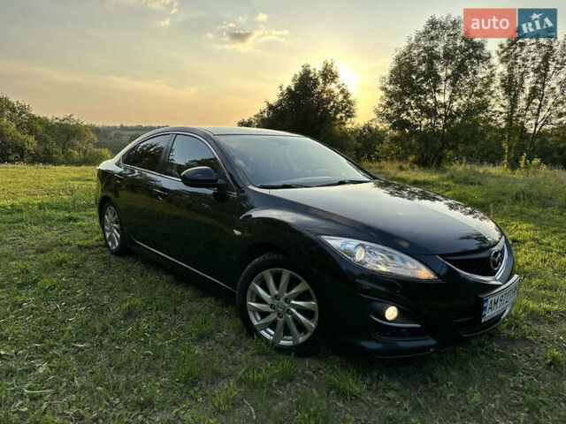 Черный Мазда 6, объемом двигателя 2 л и пробегом 247 тыс. км за 6950 $, фото 3 на Automoto.ua