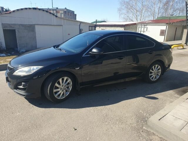 Черный Мазда 6, объемом двигателя 2 л и пробегом 195 тыс. км за 9300 $, фото 4 на Automoto.ua