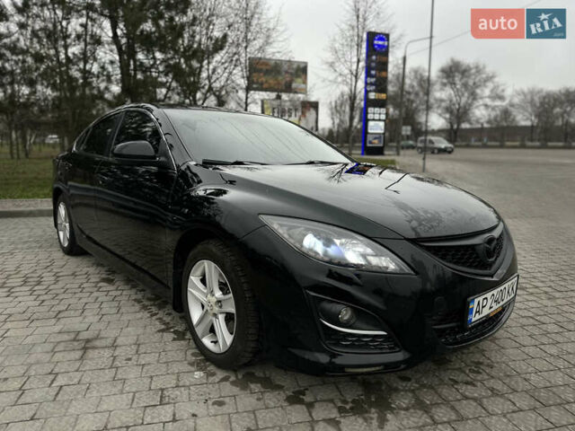 Черный Мазда 6, объемом двигателя 2 л и пробегом 225 тыс. км за 7400 $, фото 1 на Automoto.ua