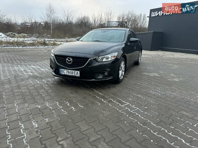 Черный Мазда 6, объемом двигателя 2 л и пробегом 130 тыс. км за 10100 $, фото 1 на Automoto.ua