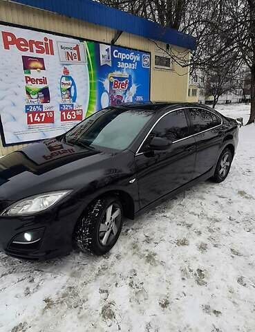 Чорний Мазда 6, об'ємом двигуна 2 л та пробігом 170 тис. км за 8000 $, фото 1 на Automoto.ua