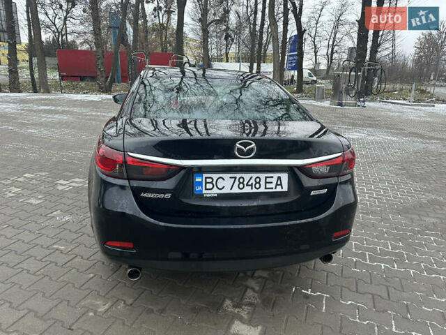 Черный Мазда 6, объемом двигателя 2 л и пробегом 130 тыс. км за 10100 $, фото 2 на Automoto.ua