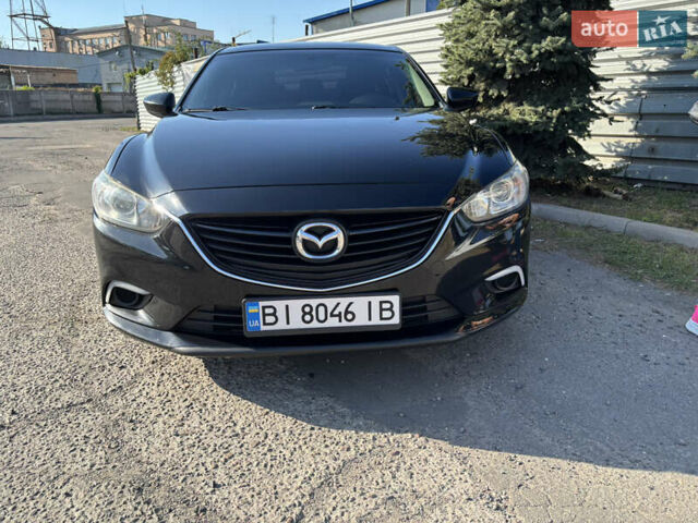 Черный Мазда 6, объемом двигателя 2.49 л и пробегом 167 тыс. км за 10500 $, фото 1 на Automoto.ua