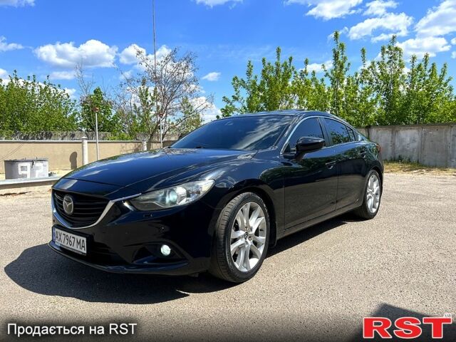 Черный Мазда 6, объемом двигателя 2.5 л и пробегом 270 тыс. км за 12000 $, фото 1 на Automoto.ua