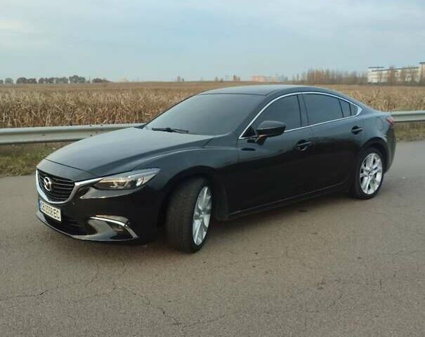 Черный Мазда 6, объемом двигателя 2.49 л и пробегом 186 тыс. км за 9900 $, фото 4 на Automoto.ua