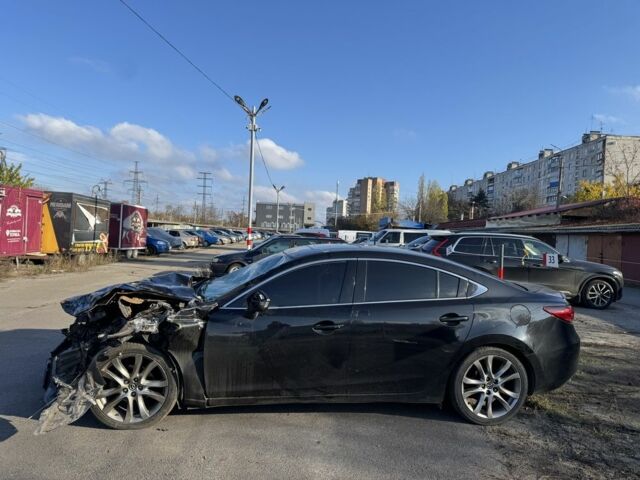 Черный Мазда 6, объемом двигателя 2.5 л и пробегом 240 тыс. км за 3799 $, фото 1 на Automoto.ua