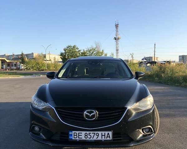 Черный Мазда 6, объемом двигателя 2.49 л и пробегом 280 тыс. км за 11500 $, фото 1 на Automoto.ua