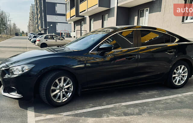 Черный Мазда 6, объемом двигателя 2 л и пробегом 152 тыс. км за 11300 $, фото 2 на Automoto.ua