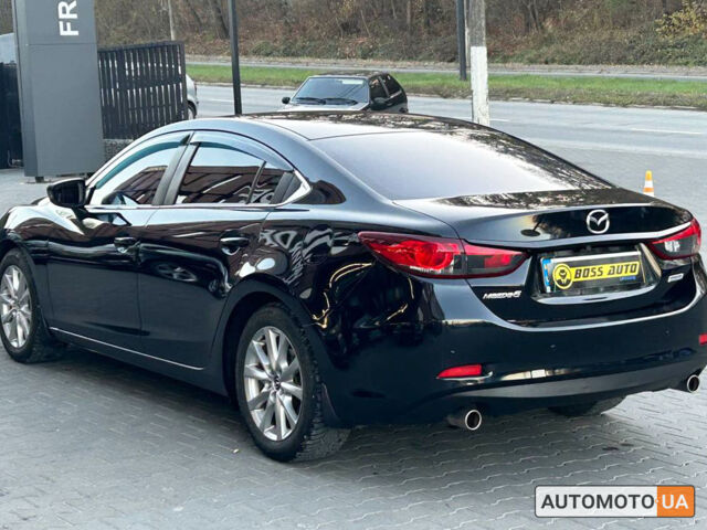 Черный Мазда 6, объемом двигателя 2 л и пробегом 212 тыс. км за 12000 $, фото 3 на Automoto.ua