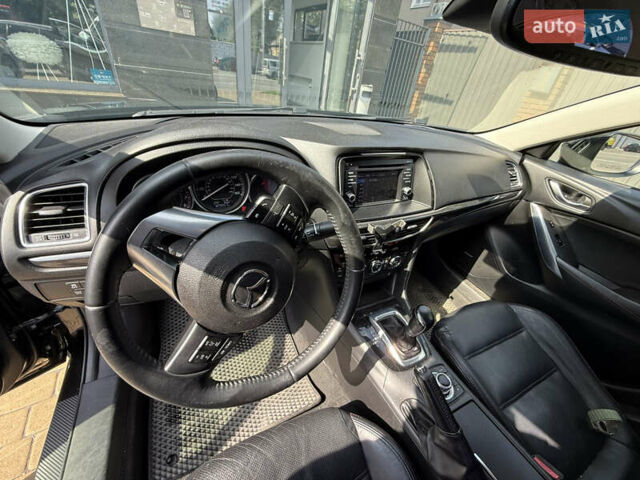 Черный Мазда 6, объемом двигателя 2.49 л и пробегом 329 тыс. км за 11200 $, фото 9 на Automoto.ua