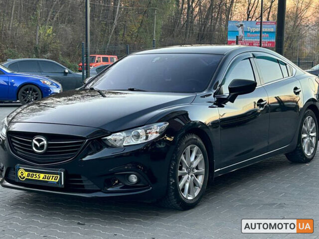 Черный Мазда 6, объемом двигателя 2 л и пробегом 212 тыс. км за 12000 $, фото 2 на Automoto.ua