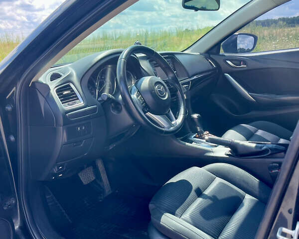 Черный Мазда 6, объемом двигателя 2.49 л и пробегом 189 тыс. км за 9500 $, фото 8 на Automoto.ua