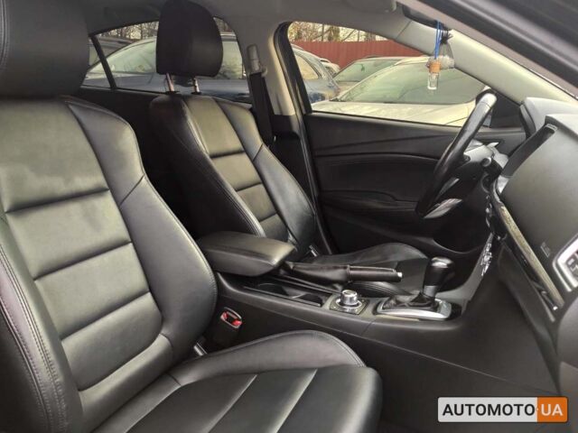 Черный Мазда 6, объемом двигателя 2.5 л и пробегом 221 тыс. км за 11400 $, фото 16 на Automoto.ua