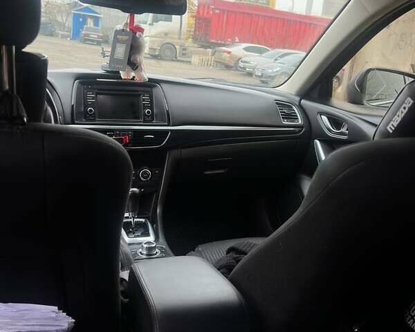 Черный Мазда 6, объемом двигателя 2.49 л и пробегом 198 тыс. км за 11500 $, фото 5 на Automoto.ua