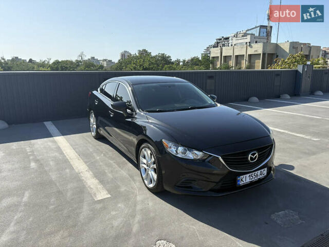 Черный Мазда 6, объемом двигателя 2.49 л и пробегом 215 тыс. км за 12500 $, фото 1 на Automoto.ua