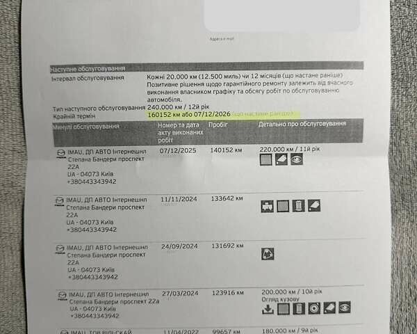 Чорний Мазда 6, об'ємом двигуна 2.49 л та пробігом 140 тис. км за 12200 $, фото 33 на Automoto.ua