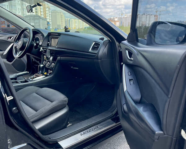 Черный Мазда 6, объемом двигателя 2.49 л и пробегом 189 тыс. км за 9500 $, фото 7 на Automoto.ua