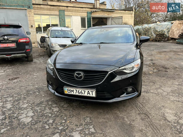 Черный Мазда 6, объемом двигателя 2.49 л и пробегом 135 тыс. км за 14500 $, фото 2 на Automoto.ua