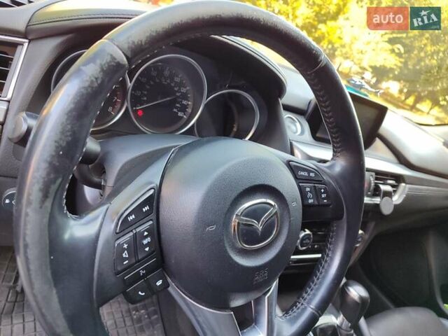 Черный Мазда 6, объемом двигателя 2.49 л и пробегом 130 тыс. км за 15000 $, фото 14 на Automoto.ua