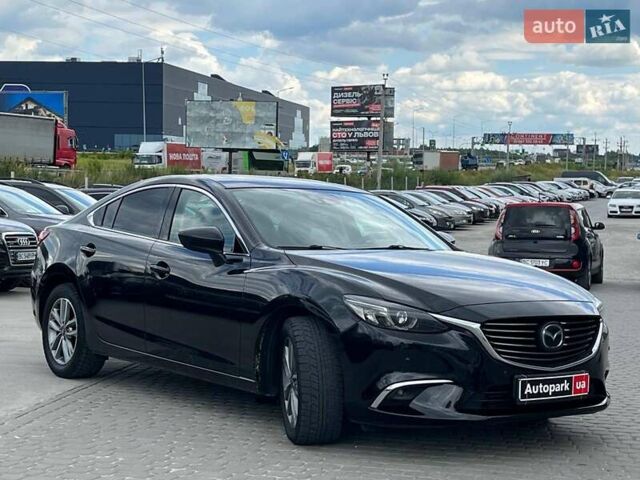 Черный Мазда 6, объемом двигателя 2.2 л и пробегом 178 тыс. км за 15990 $, фото 2 на Automoto.ua