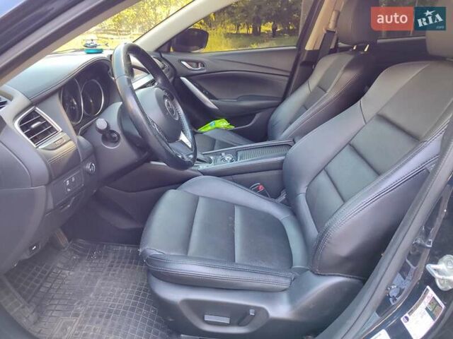 Черный Мазда 6, объемом двигателя 2.49 л и пробегом 130 тыс. км за 15000 $, фото 17 на Automoto.ua