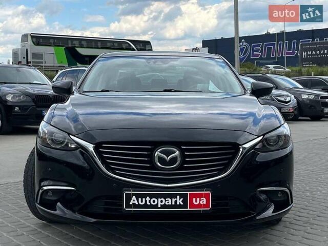 Черный Мазда 6, объемом двигателя 2.2 л и пробегом 178 тыс. км за 15990 $, фото 1 на Automoto.ua