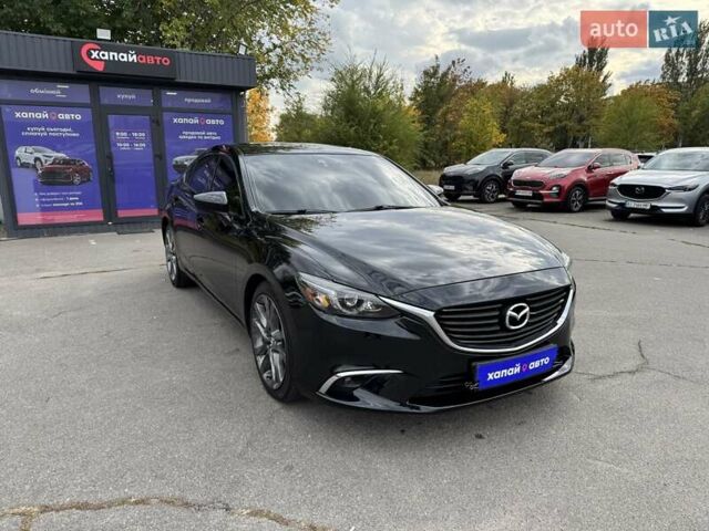 Черный Мазда 6, объемом двигателя 2.49 л и пробегом 190 тыс. км за 14900 $, фото 2 на Automoto.ua