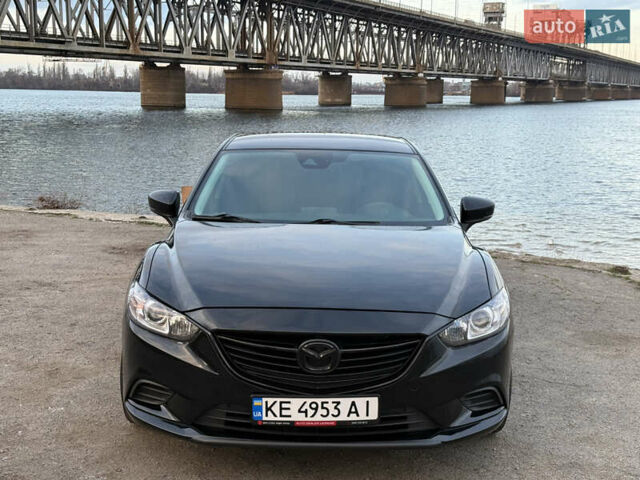 Черный Мазда 6, объемом двигателя 2.49 л и пробегом 181 тыс. км за 12500 $, фото 1 на Automoto.ua