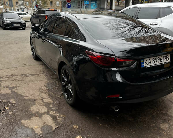 Черный Мазда 6, объемом двигателя 2.49 л и пробегом 263 тыс. км за 12400 $, фото 2 на Automoto.ua