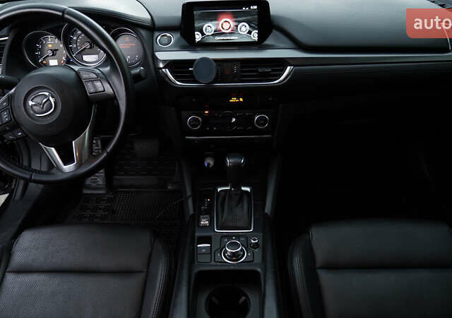 Черный Мазда 6, объемом двигателя 2.49 л и пробегом 205 тыс. км за 14999 $, фото 19 на Automoto.ua