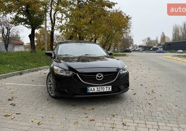 Черный Мазда 6, объемом двигателя 2.49 л и пробегом 129 тыс. км за 12500 $, фото 1 на Automoto.ua