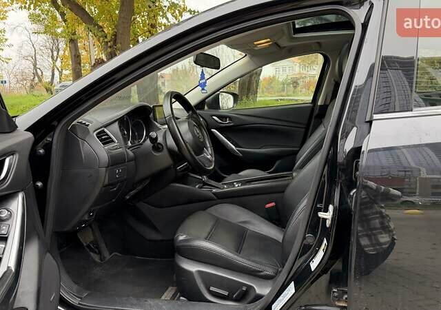 Чорний Мазда 6, об'ємом двигуна 2.49 л та пробігом 270 тис. км за 10700 $, фото 16 на Automoto.ua