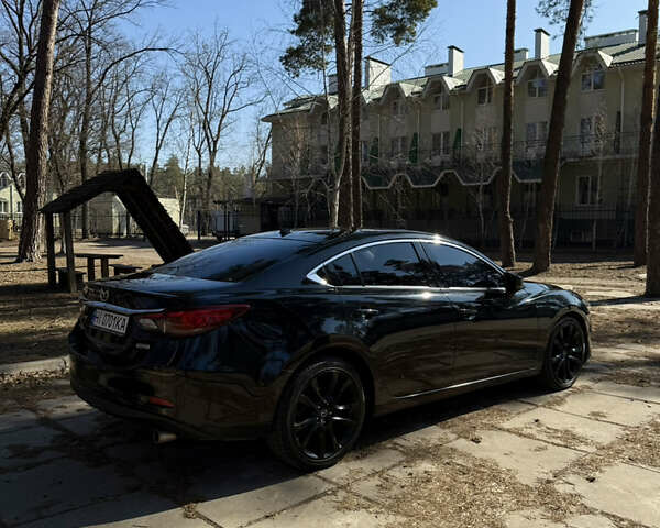 Черный Мазда 6, объемом двигателя 2.49 л и пробегом 124 тыс. км за 14700 $, фото 3 на Automoto.ua