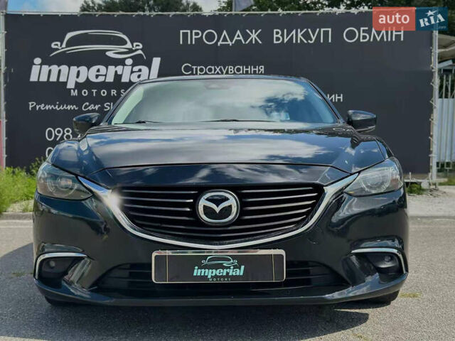 Черный Мазда 6, объемом двигателя 2.49 л и пробегом 151 тыс. км за 14500 $, фото 2 на Automoto.ua