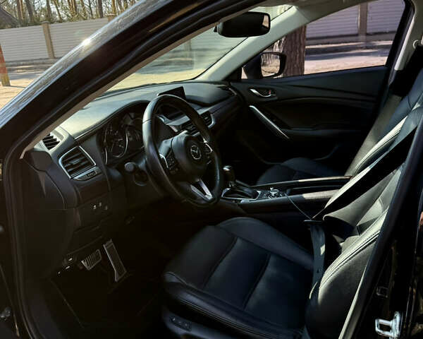 Черный Мазда 6, объемом двигателя 2.49 л и пробегом 124 тыс. км за 14700 $, фото 6 на Automoto.ua