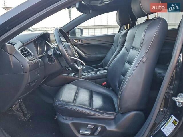 Черный Мазда 6, объемом двигателя 2.49 л и пробегом 158 тыс. км за 1600 $, фото 6 на Automoto.ua