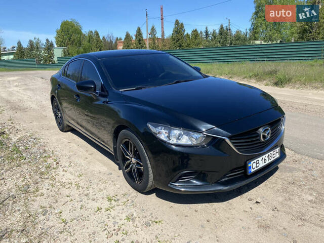 Черный Мазда 6, объемом двигателя 2.49 л и пробегом 88 тыс. км за 13000 $, фото 1 на Automoto.ua