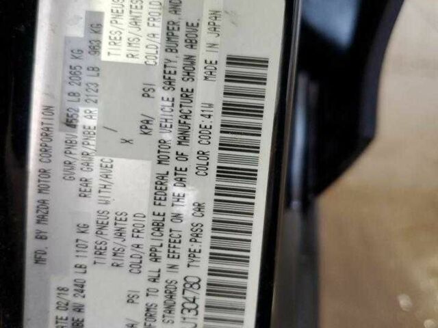 Черный Мазда 6, объемом двигателя 0 л и пробегом 75 тыс. км за 3300 $, фото 11 на Automoto.ua