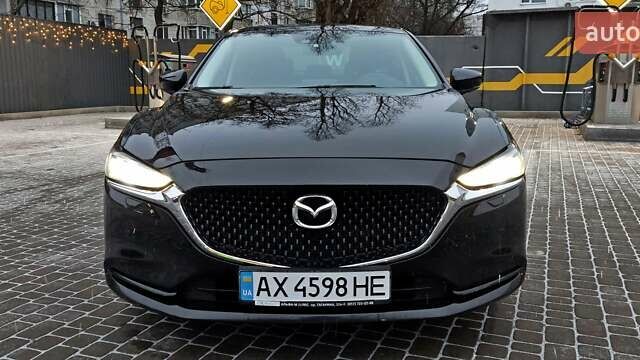 Черный Мазда 6, объемом двигателя 2.49 л и пробегом 71 тыс. км за 20000 $, фото 2 на Automoto.ua
