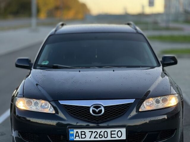 Черный Мазда 6, объемом двигателя 2 л и пробегом 296 тыс. км за 3399 $, фото 1 на Automoto.ua