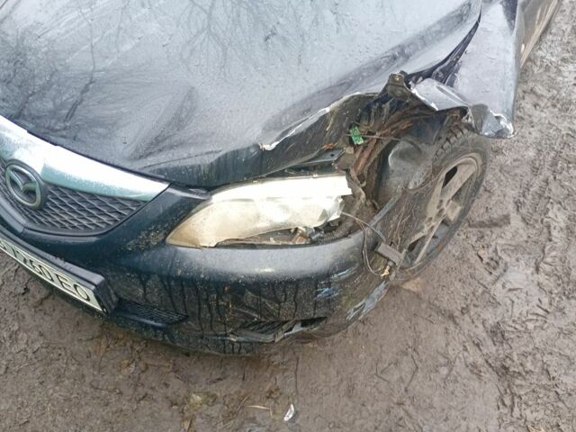 Чорний Мазда 6, об'ємом двигуна 2 л та пробігом 298 тис. км за 1650 $, фото 1 на Automoto.ua